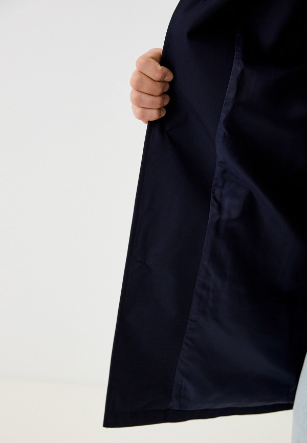 Плащ United Colors of Benetton синий, размер 48, фото 4