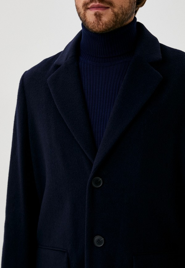 Пальто United Colors of Benetton синий, размер 54, фото 5