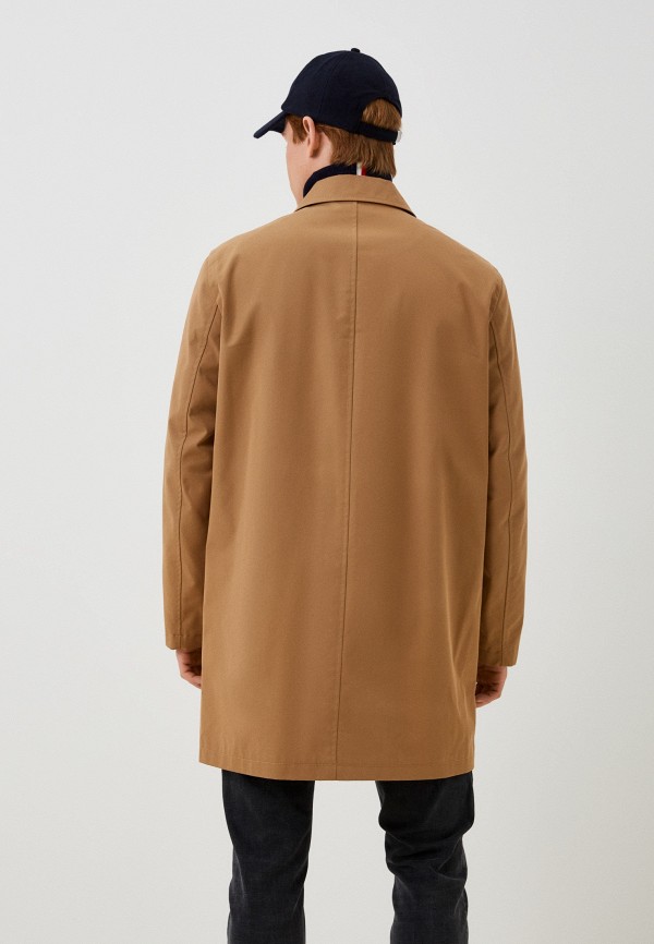 Плащ United Colors of Benetton коричневый, размер 46, фото 3