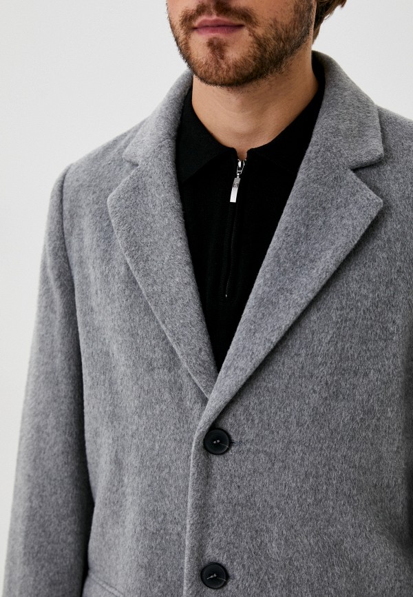 Пальто United Colors of Benetton серый, размер 46, фото 5