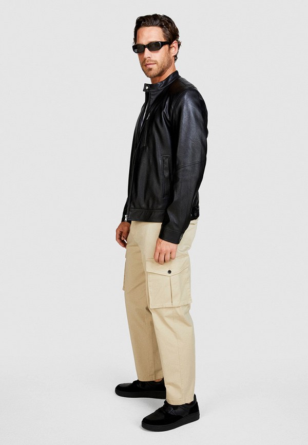 фото Куртка кожаная sisley