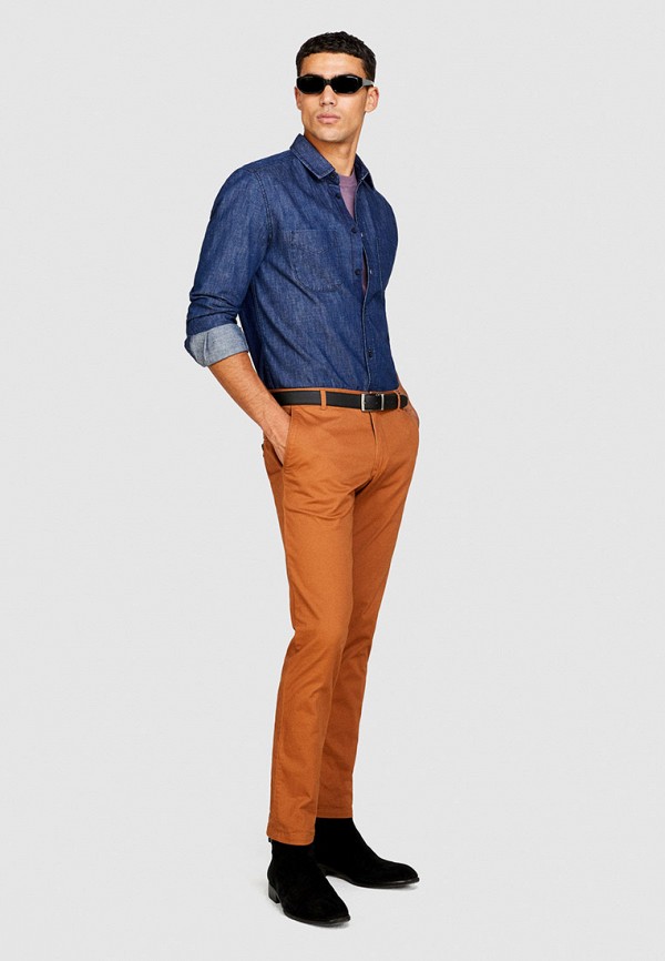 фото Рубашка джинсовая sisley