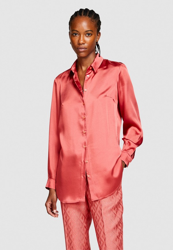 Блуза Sisley розового цвета