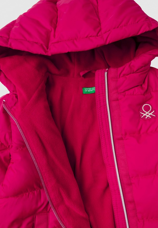 Куртка для девочки утепленная United Colors of Benetton 2WU0GN01J Фото 3