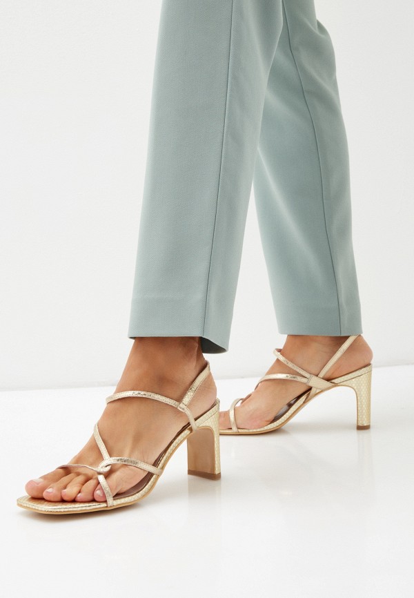 Босоножки L37 золотой, размер 38, фото 6