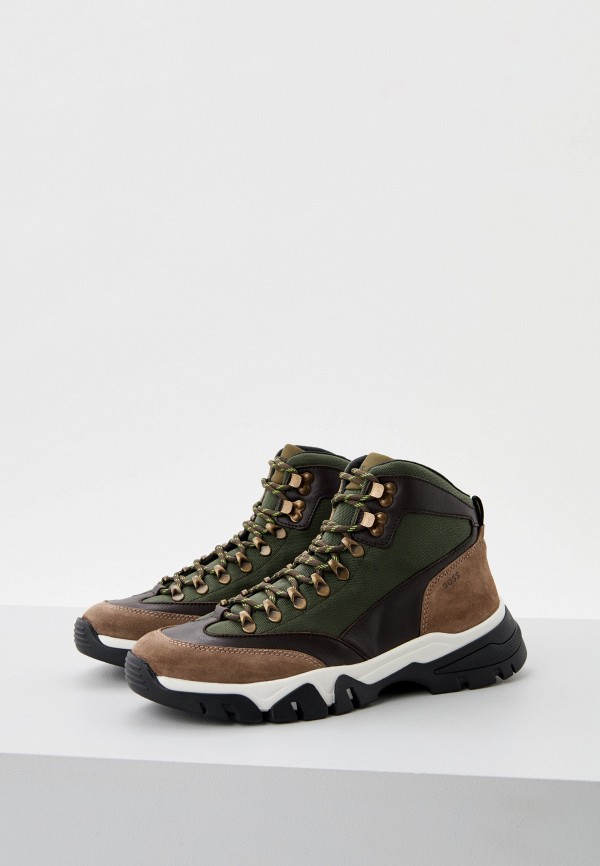 Кроссовки Boss зеленый, размер 40, фото 3