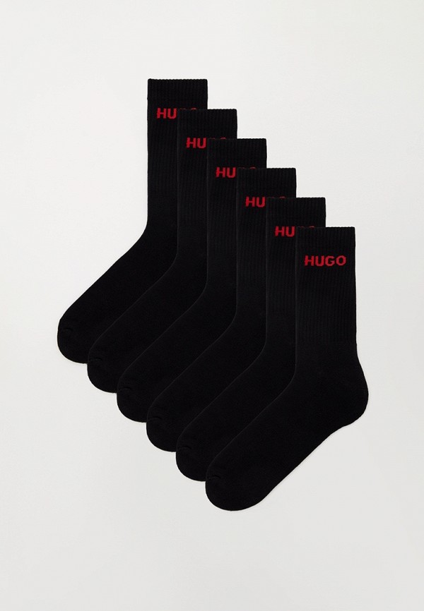 Носки 6 пар Hugo черного цвета