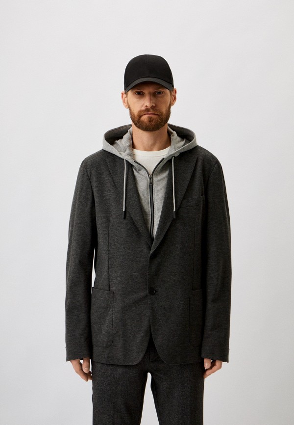 

Пиджак Boss, Серый, P-Hanry-J-Hoodie-234