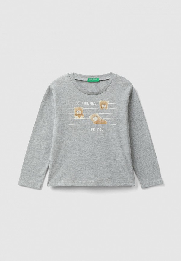 

Лонгслив United Colors of Benetton, Серый
