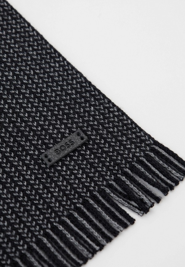 Шапка и шарф Boss черный, размер 00, фото 5