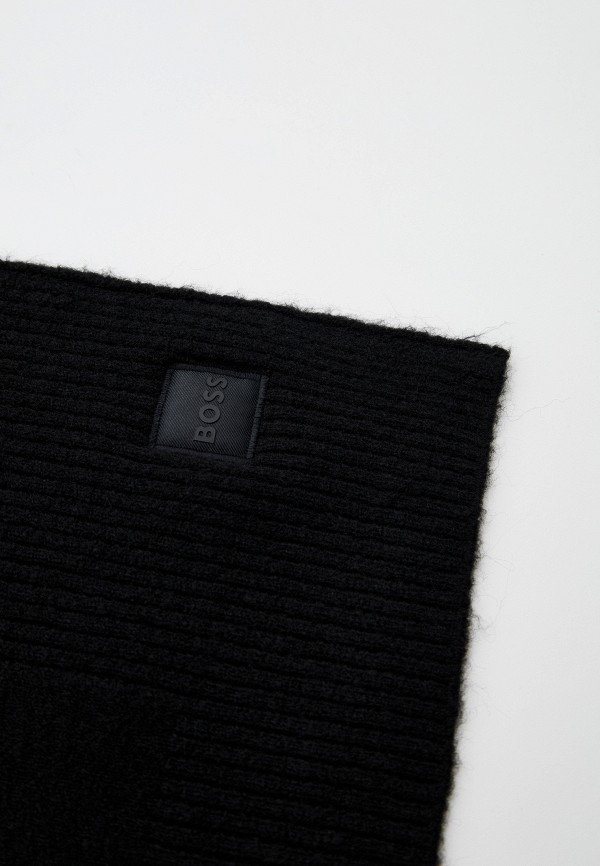 Шапка и шарф Boss черный, размер 00, фото 6