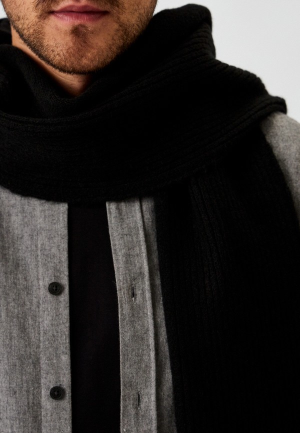 Шапка и шарф Boss черный, размер 00, фото 8