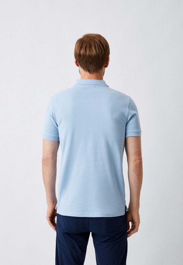 Поло Baldinini Trend голубой, размер 54, фото 3
