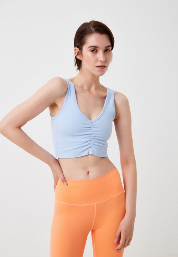 

Топ спортивный Cream Yoga, Голубой, Lauren
