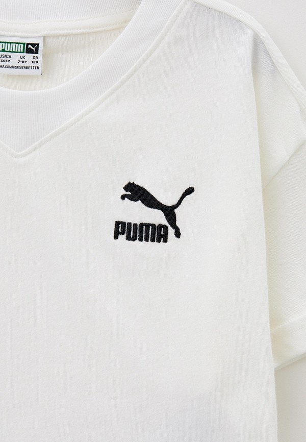 Футболка PUMA белый, размер 128, фото 3