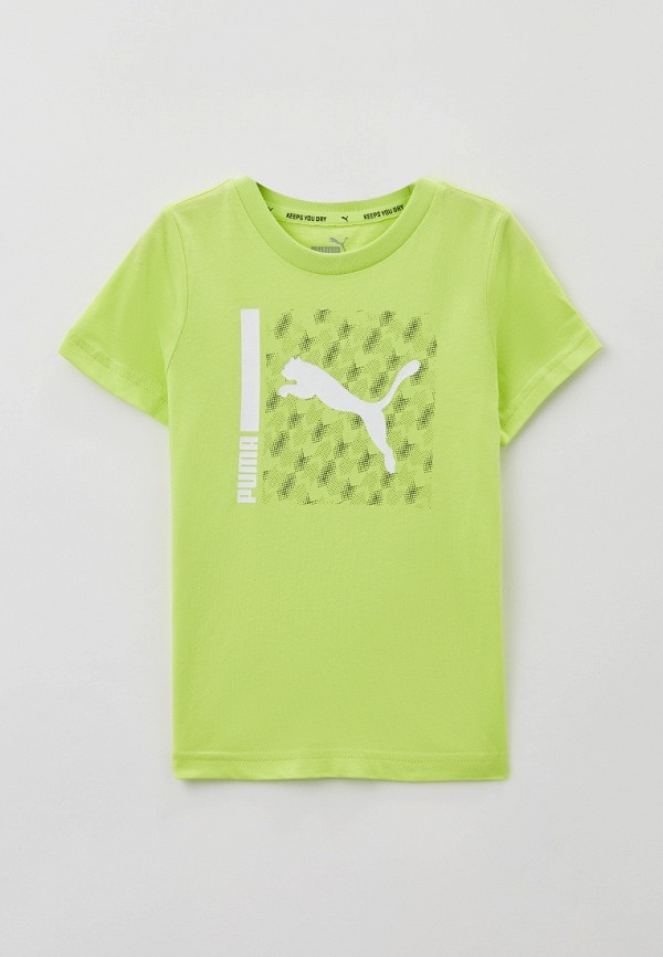 

Футболка PUMA, Зеленый, Active Sports
