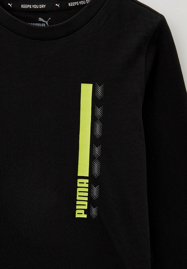 Лонгслив PUMA черный, размер 152, фото 3