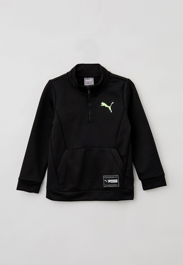 

Олимпийка PUMA, Черный, PUMA FIT Quarter-Zip
