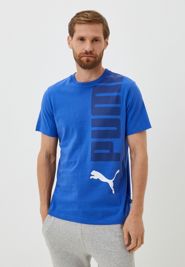 

Футболка PUMA, Синий, ESS+ LOGO LAB Tee
