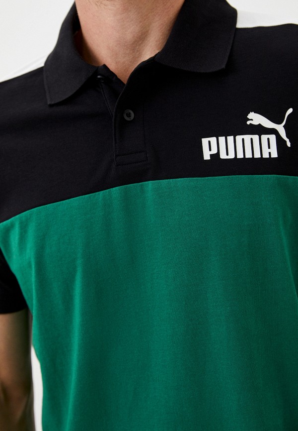 Поло PUMA зеленый, размер 52, фото 3