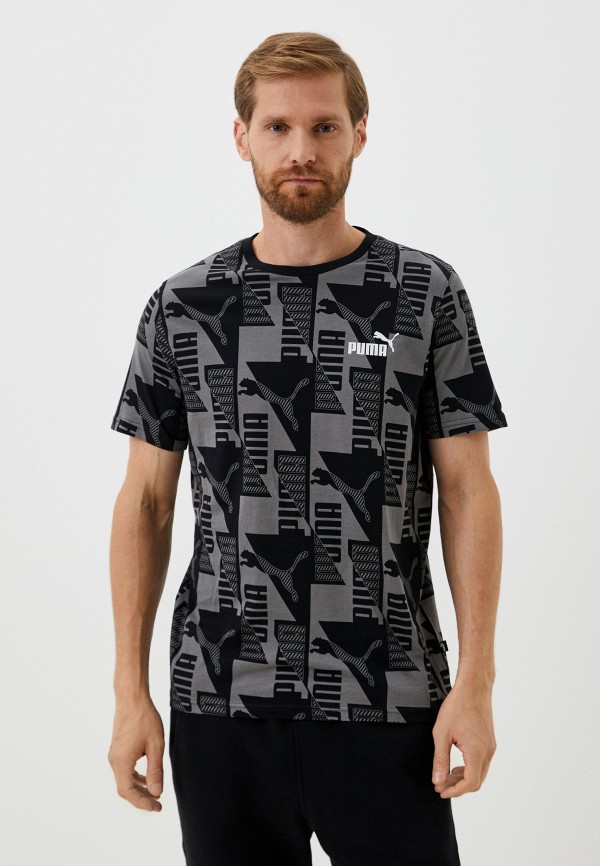 

Футболка спортивная PUMA, Серый, Puma Power AOP Tee