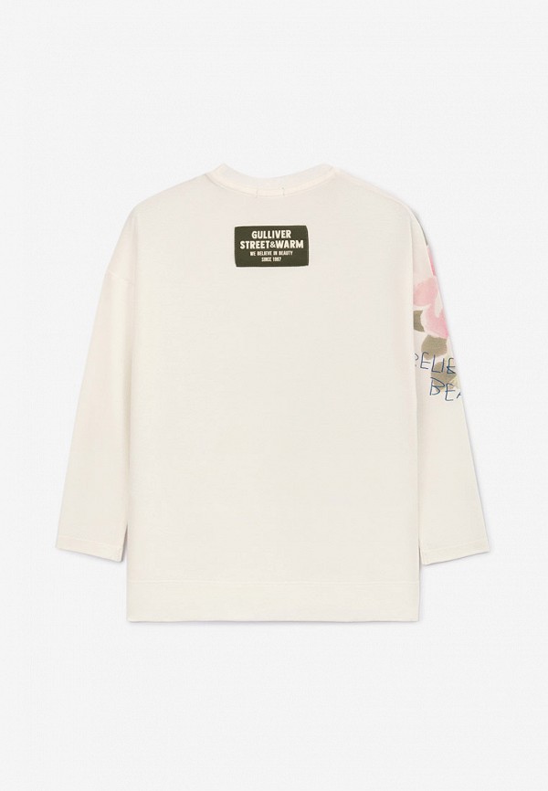 Лонгслив Gulliver бежевый, размер 128, фото 2