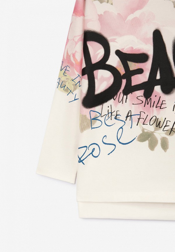 Лонгслив Gulliver бежевый, размер 128, фото 3