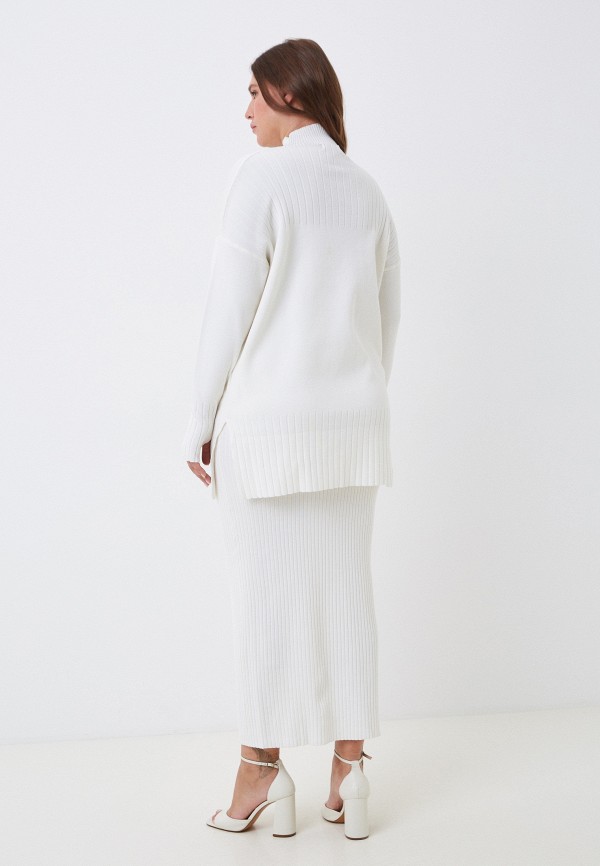 Костюм Chic de Femme белый, размер 46, фото 3