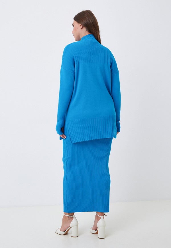 Костюм Chic de Femme синий, размер 46, фото 3