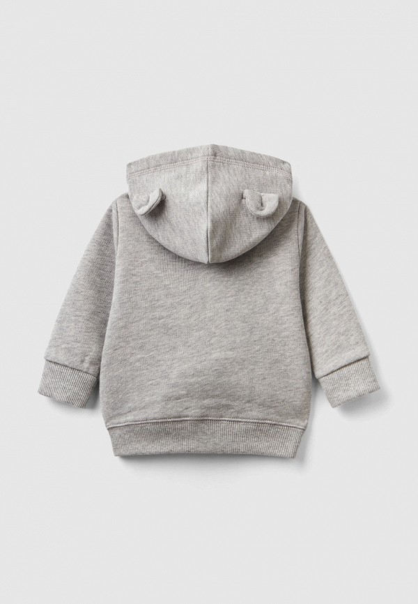 Толстовка United Colors of Benetton серый, размер 68, фото 2