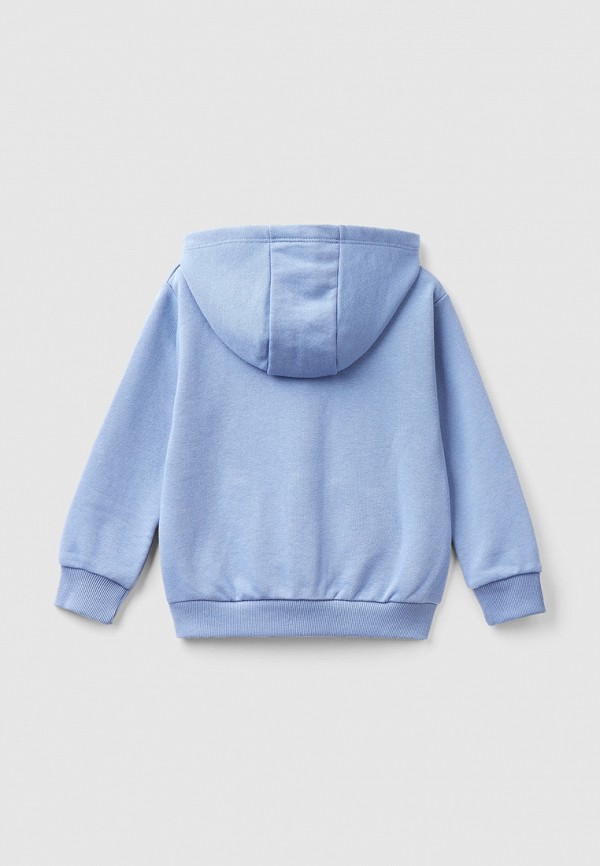 Толстовка United Colors of Benetton голубой, размер 104, фото 2