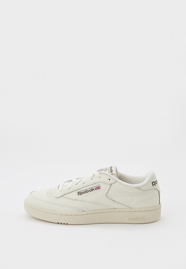 

Кеды Reebok, Бежевый, CLUB C 85