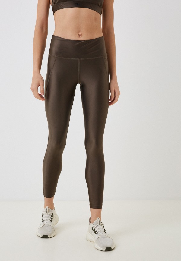 

Тайтсы Reebok, Хаки, LUX HIGH WAISTED TIGHT
