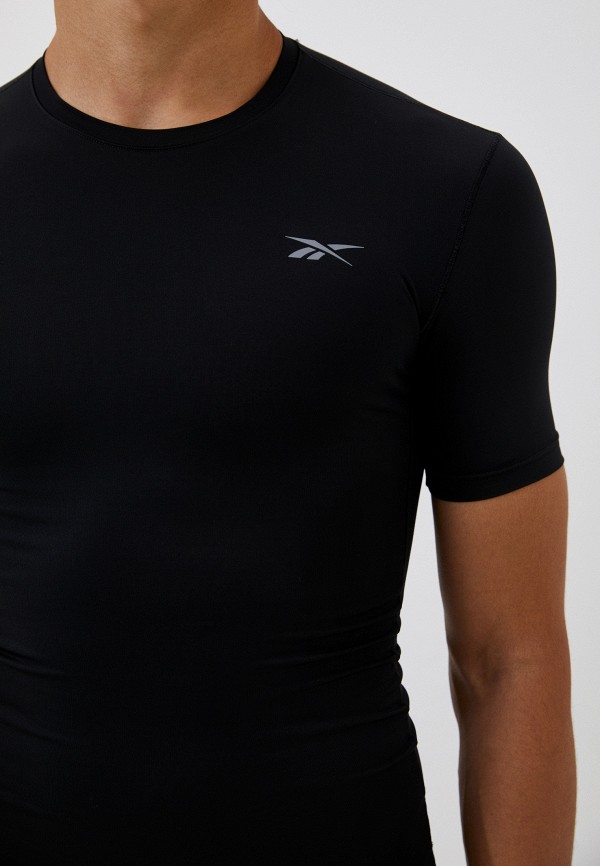 Футболка компрессионная Reebok черный, размер 52, фото 3