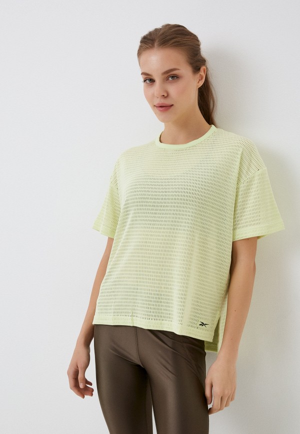

Футболка спортивная Reebok, Желтый, PERFORATED T-SHIRT