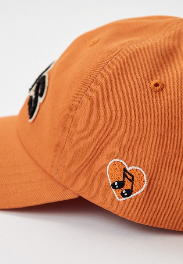 Бейсболка Vans оранжевый, размер 00, фото 3