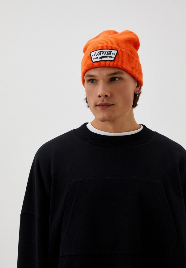 Шапка Vans оранжевый, размер 00, фото 4