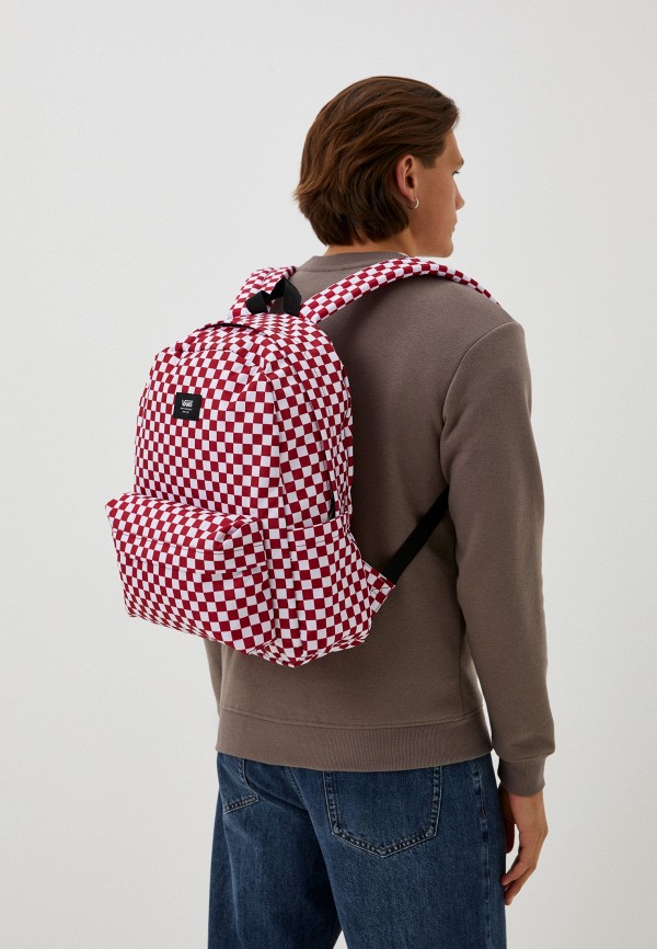 Рюкзак Vans красный, размер 00, фото 5