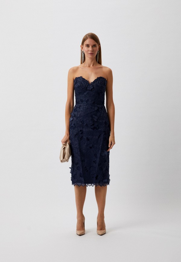 

Платье ML Monique Lhuillier, Синий