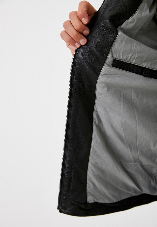 фото Куртка кожаная утепленная gipsy