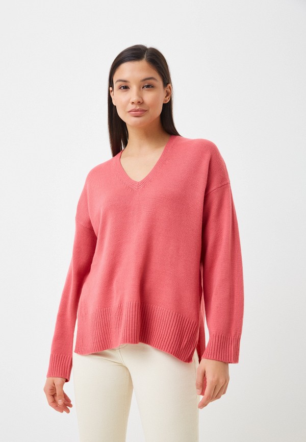 Пуловер United Colors of Benetton розового цвета