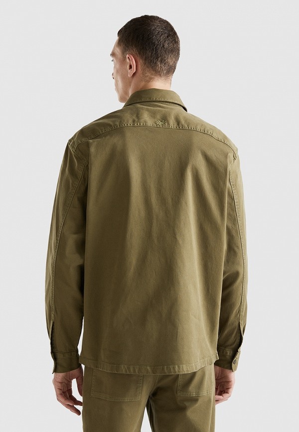 Рубашка джинсовая United Colors of Benetton хаки, размер 54, фото 3