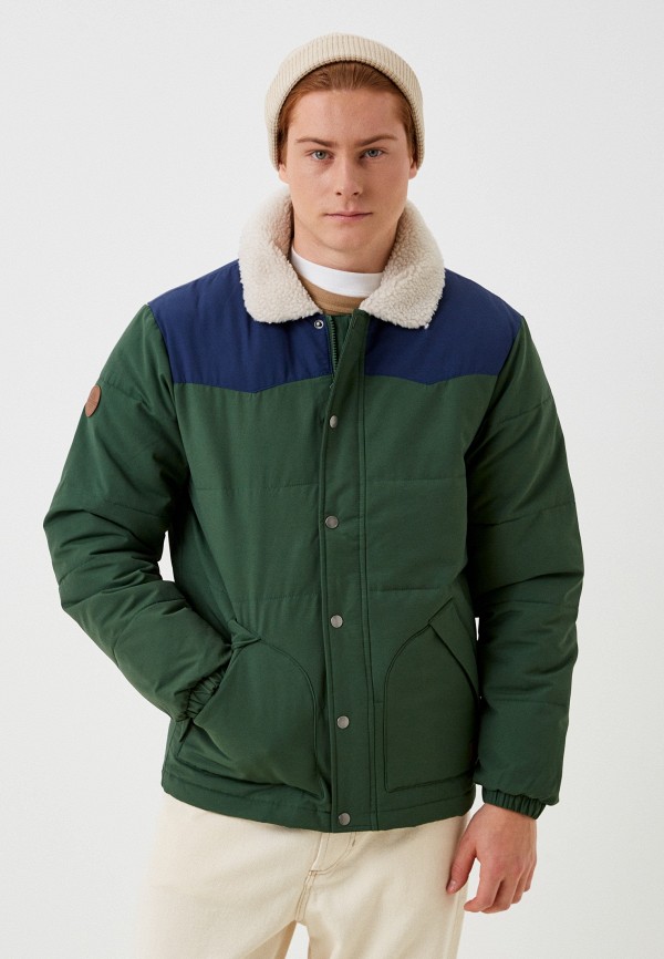 

Куртка утепленная Quiksilver, Зеленый, THE PUFFER JCKT GSG0