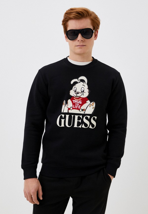 

Свитшот Guess, Черный, Capsule Banksy