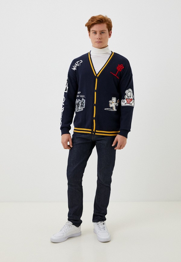 Кардиган Guess синий, размер 46, фото 2