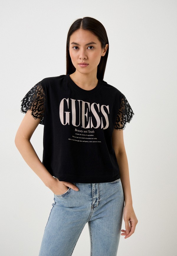 

Футболка Guess, Черный
