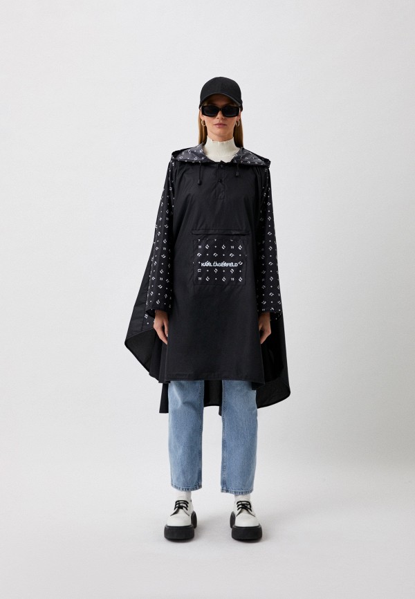 

Дождевик Karl Lagerfeld, Черный
