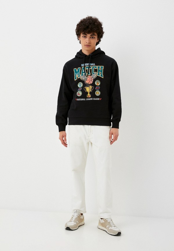 Худи Springfield черный, размер 50, фото 2