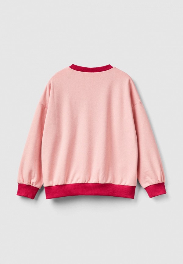 Свитшот United Colors of Benetton фуксия, размер 140, фото 2
