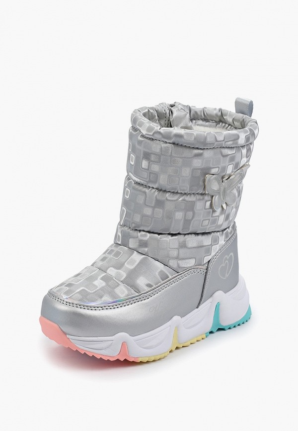 Дутики Kapika серебряный, размер 27, фото 2